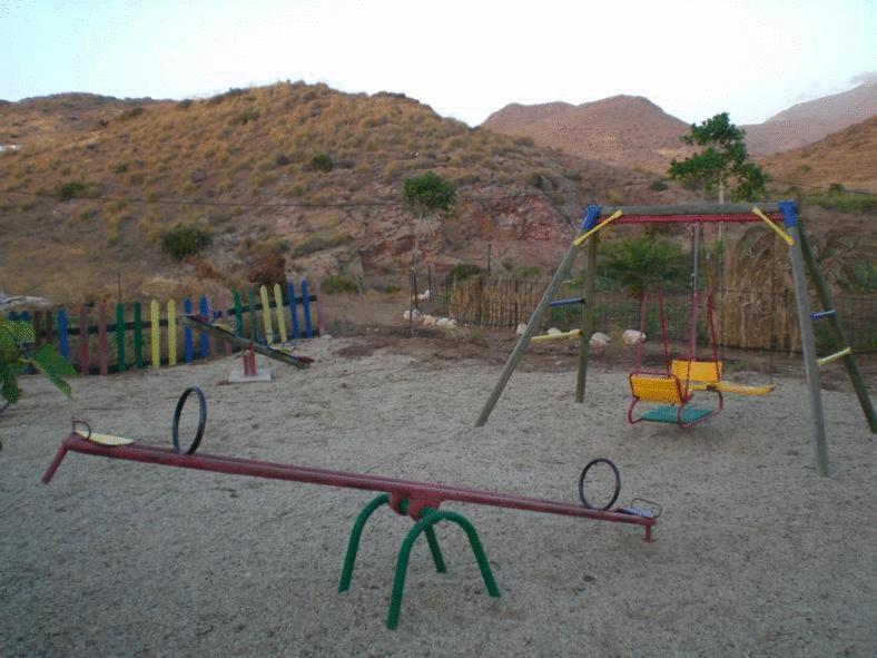 Casas Rurales Cortijo Torreblanca Parque Cabo De Gata เอล ปอโซ เด ลอส ไฟรเลส ภายนอก รูปภาพ