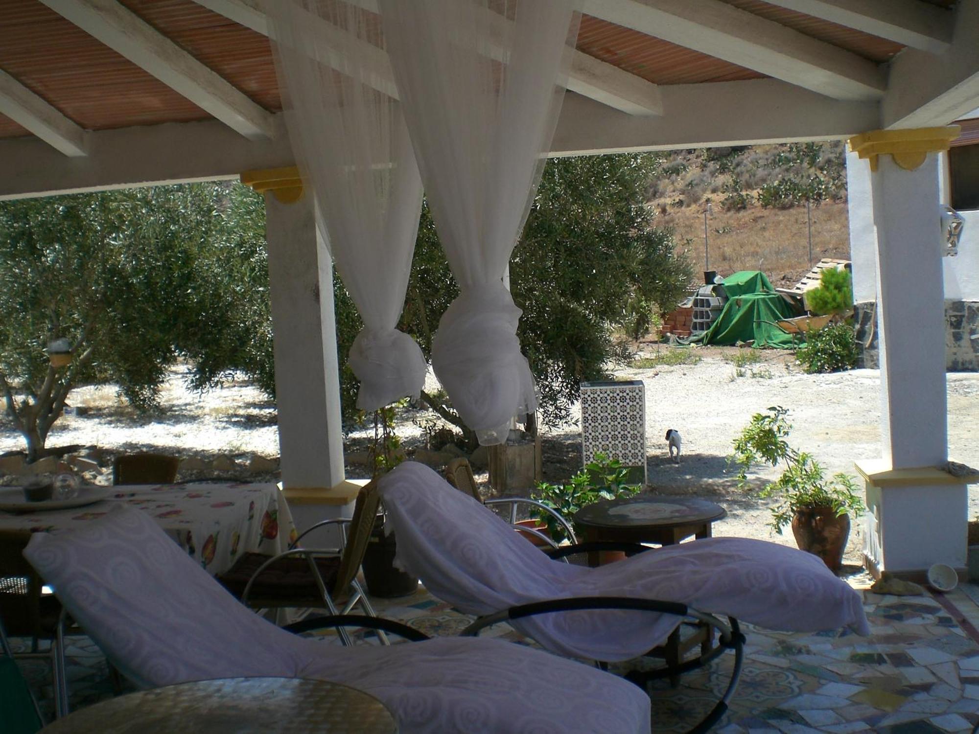 Casas Rurales Cortijo Torreblanca Parque Cabo De Gata เอล ปอโซ เด ลอส ไฟรเลส ภายนอก รูปภาพ