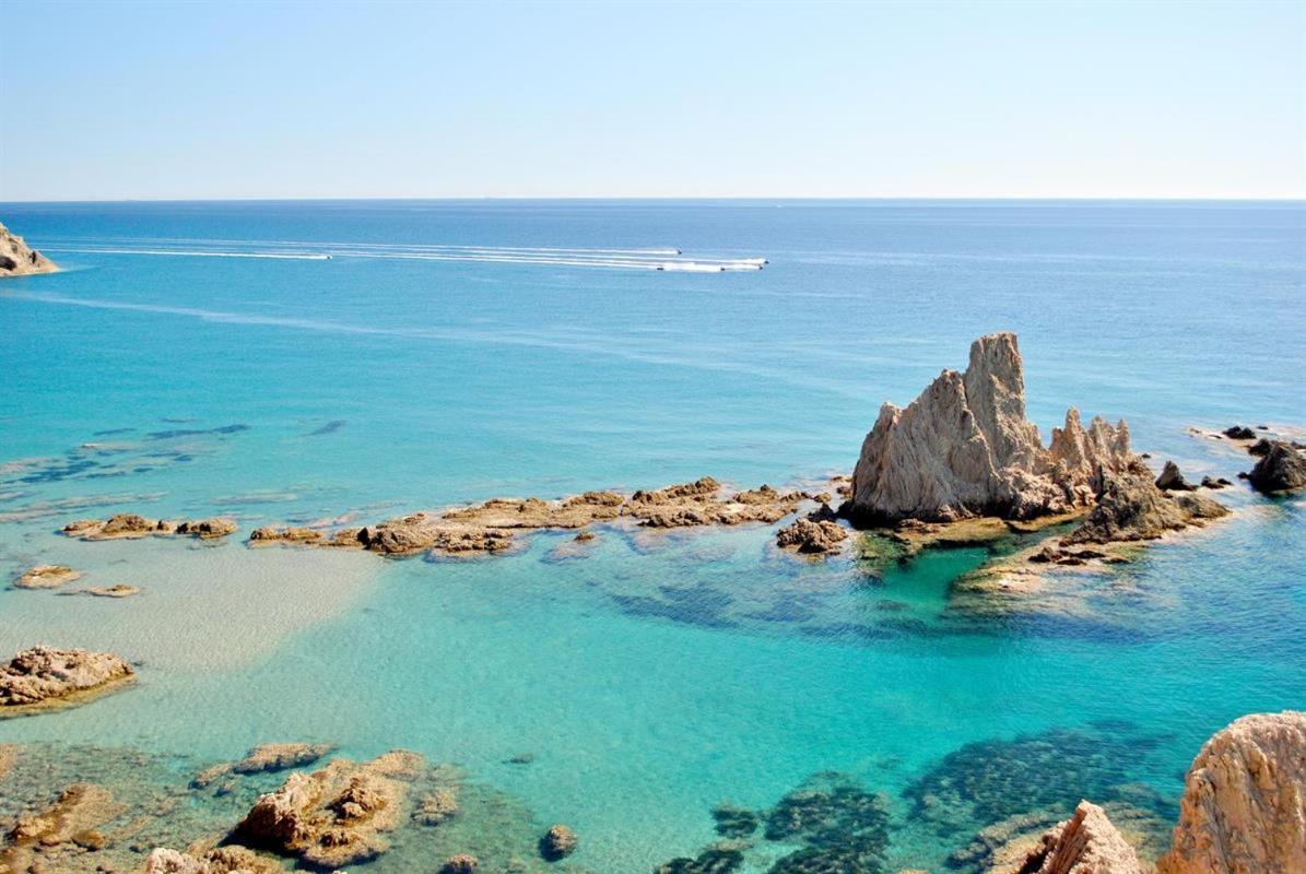 Casas Rurales Cortijo Torreblanca Parque Cabo De Gata เอล ปอโซ เด ลอส ไฟรเลส ภายนอก รูปภาพ