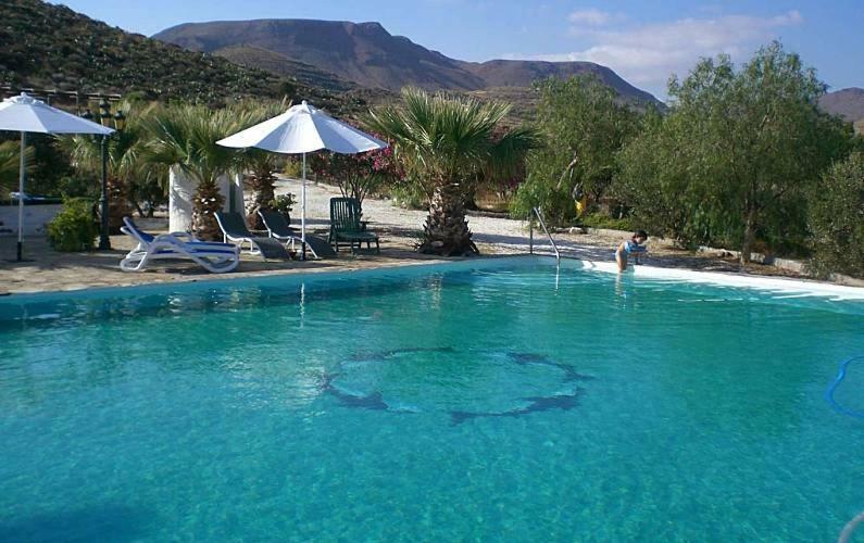 Casas Rurales Cortijo Torreblanca Parque Cabo De Gata เอล ปอโซ เด ลอส ไฟรเลส ภายนอก รูปภาพ
